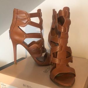 BCBG strappy sandals
